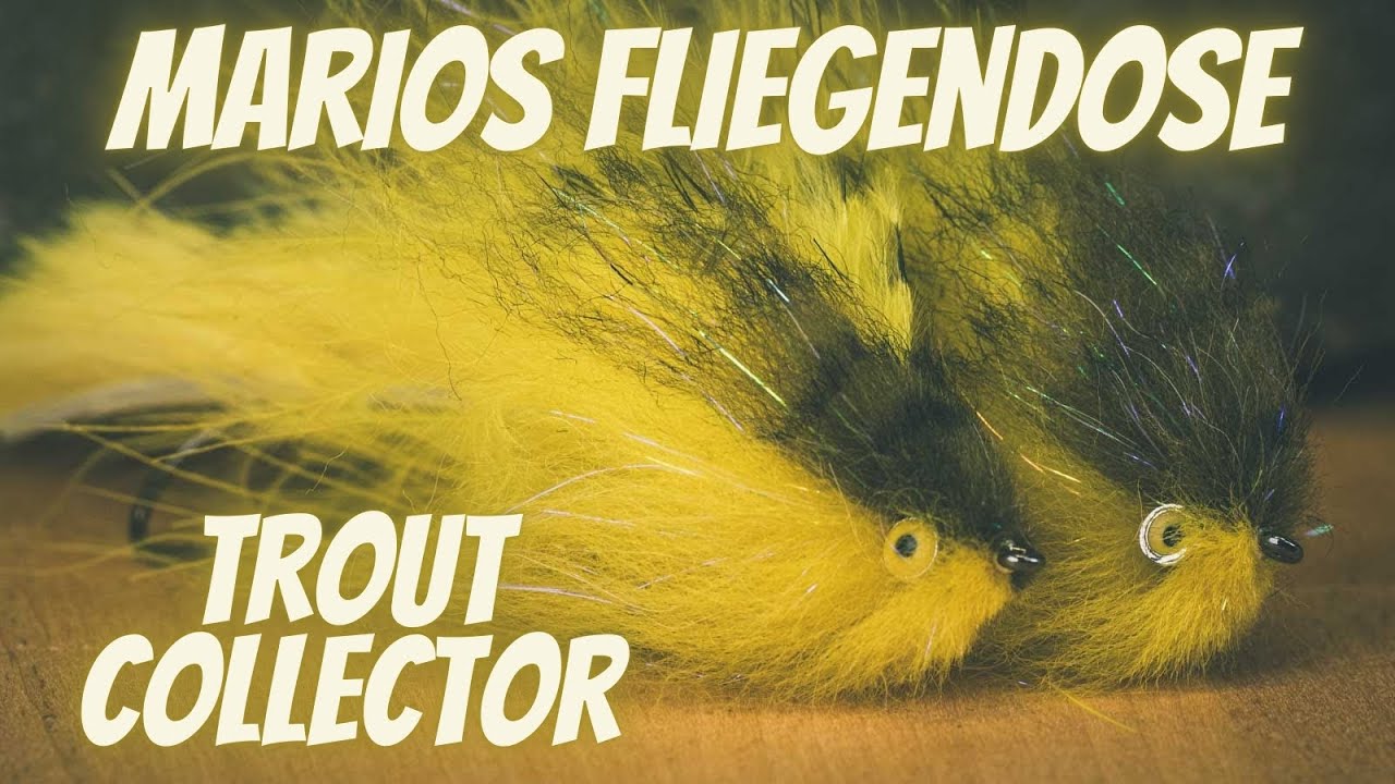 Marios Fliegendose - Trout Collector - Großer Forellenstreamer