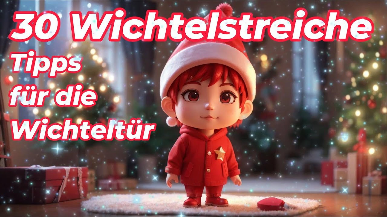 Die Wichtelt&uuml;r und der Wichtel - 30 lustige Tipps f&uuml;r eure Wichtelstreiche