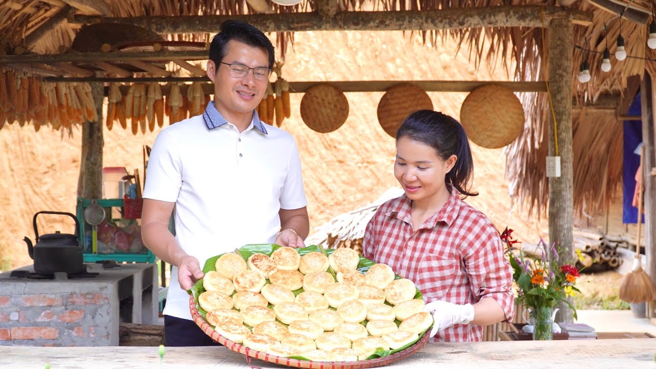 Unexpectedly, Diem made delicious cassava cake. CEO Toan was surprised.