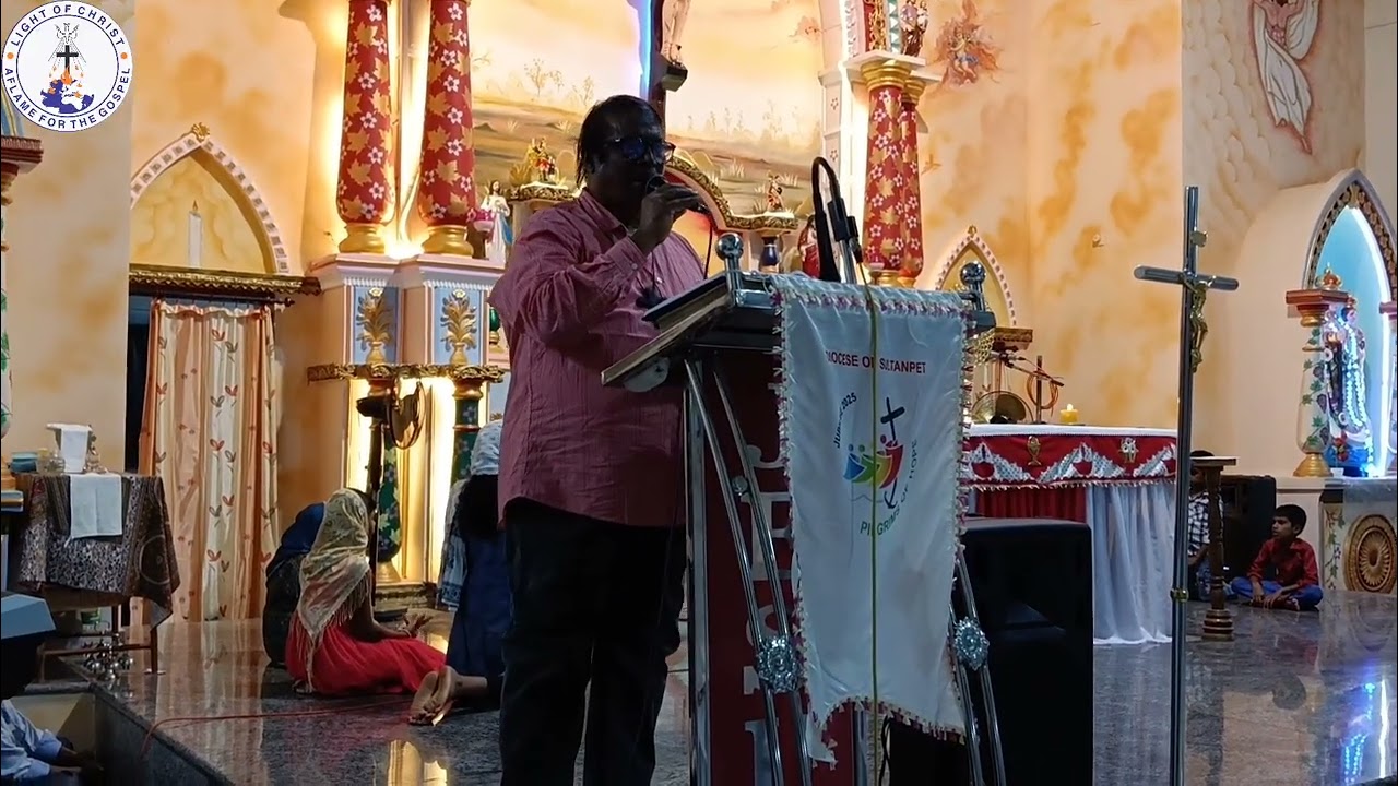 Eucharist Adoration St.Teresa's Church, Diocsis of Sultanpet, Kerala (4-7-25)