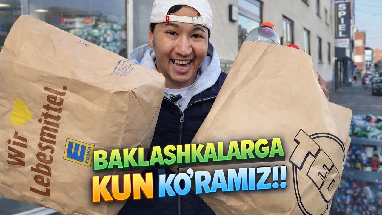 Baklashkalarga kun ko‘ramiz!! 😳💸 | Germaniyada student hayoti