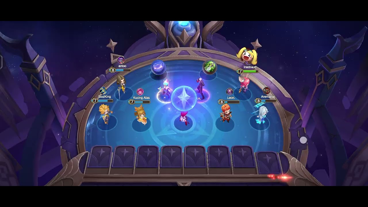 USING LITTLE COMMANDER NANA IN MAGIC CHESS GO GO FOR THE WIN 