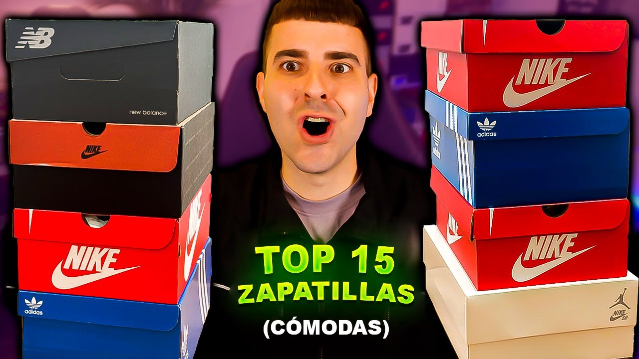 TOP 15 MEJORES ZAPATILLAS C&Oacute;MODAS en 2025