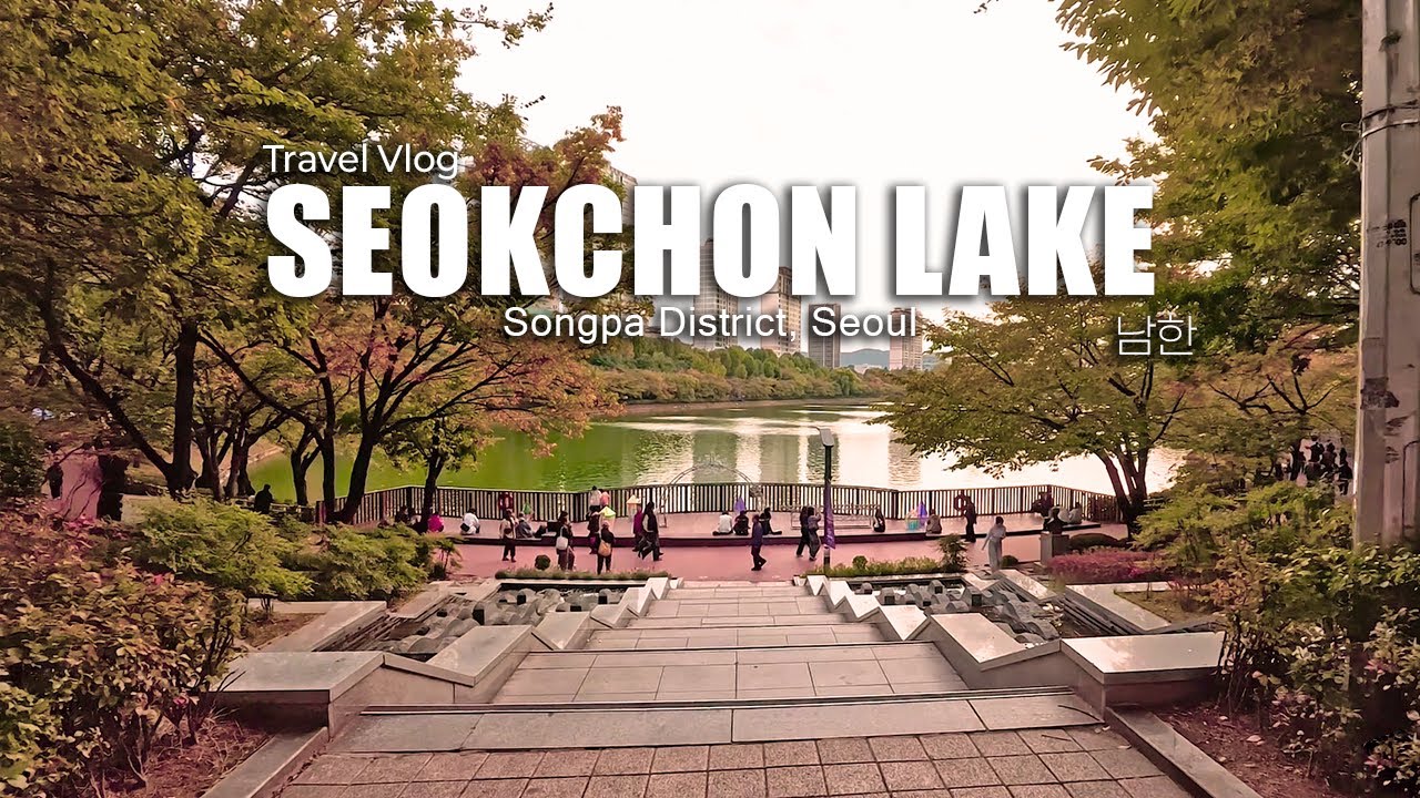 🇰🇷 EXPLORING Seoul Sky Tower & Seokchon Lake | South Korea Travel Vlog