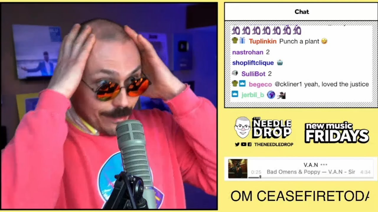 fantano reacts to bad omens & poppy - 