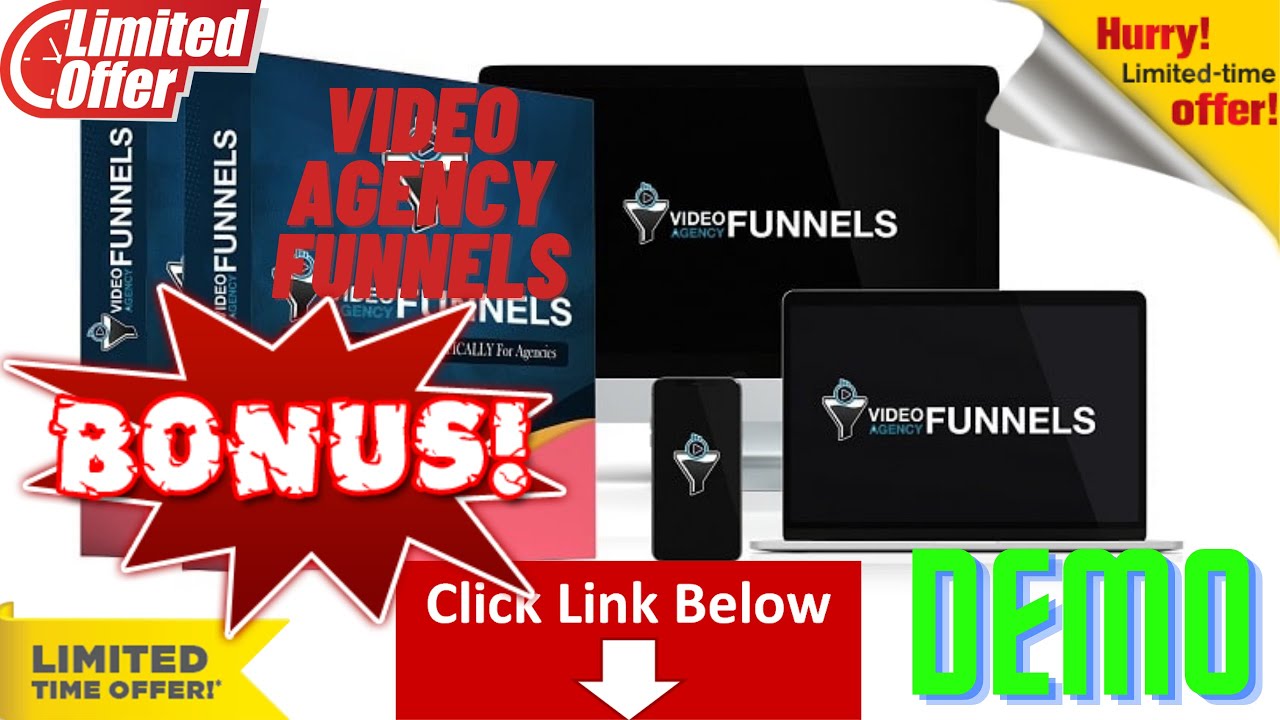 Video Agency Funnels Walkthrough Demo - Review - OTO - Best Bonus