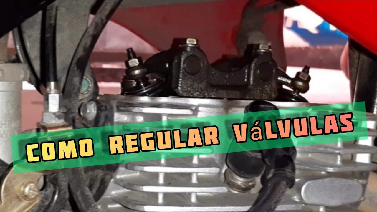 Como regular válvulas 