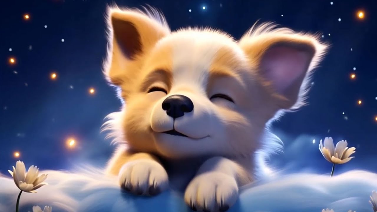 (No Ads) Deep Sleep Journey | Piano for Subconscious Healing & Rest (Puppy Sleeping)