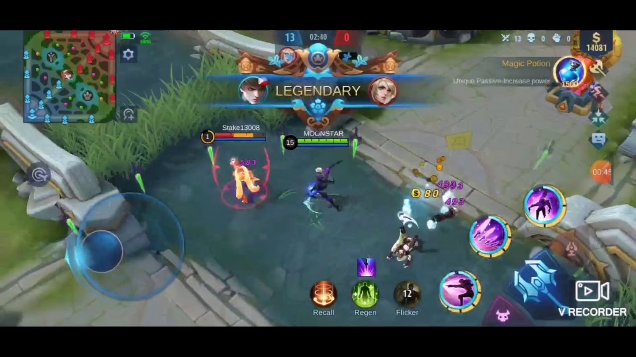 Gusion robotic hand speed?//BY:MOONSTAR