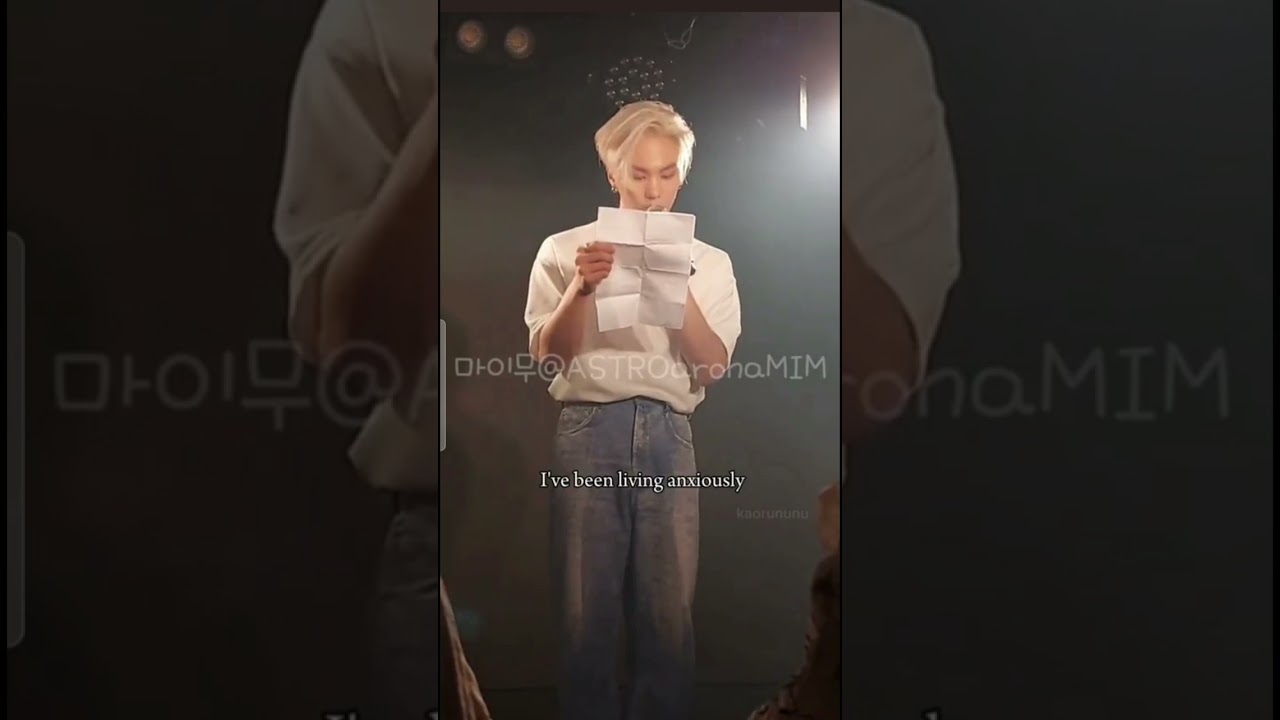 This breaks Rohas heart🥺Letter by Rocky Astro, Fanmeet  Tokyo 
