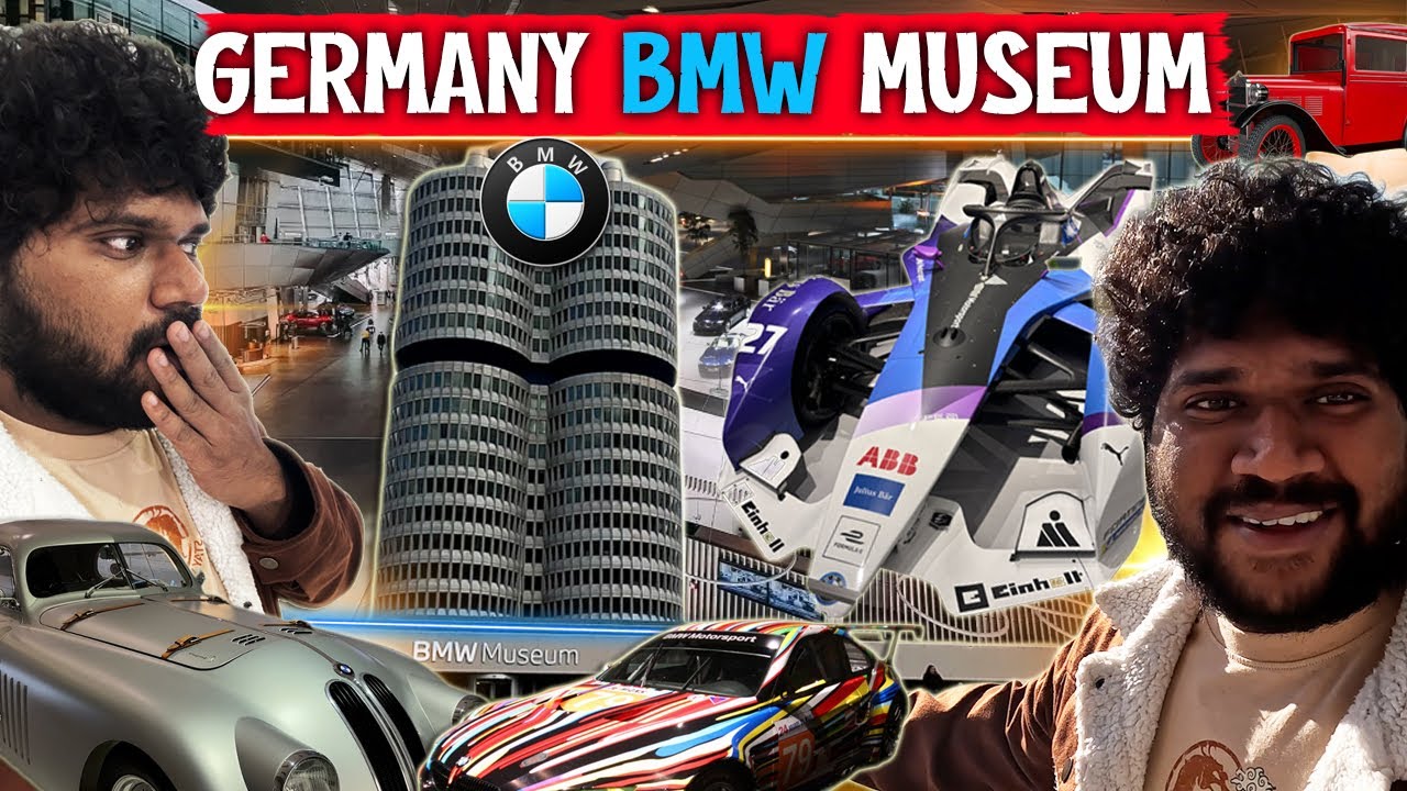 Visiting BMW MUSEUM in Germany 🇩🇪 🔥 | Europe Trip Ep- 14 | Foodie Prabu
