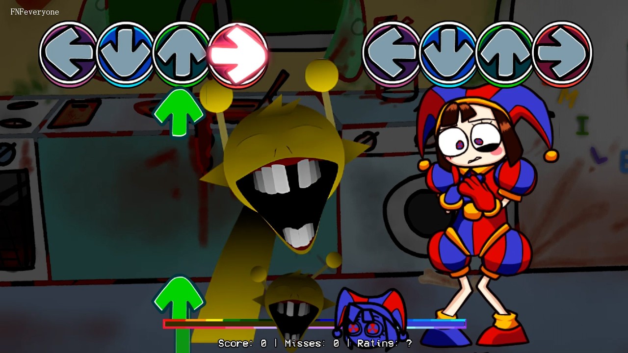 FNF Sprunki All Phases Horror VS Amazing Digital Circus Sings Bacon | Incredibox Sprunki FNF Mods