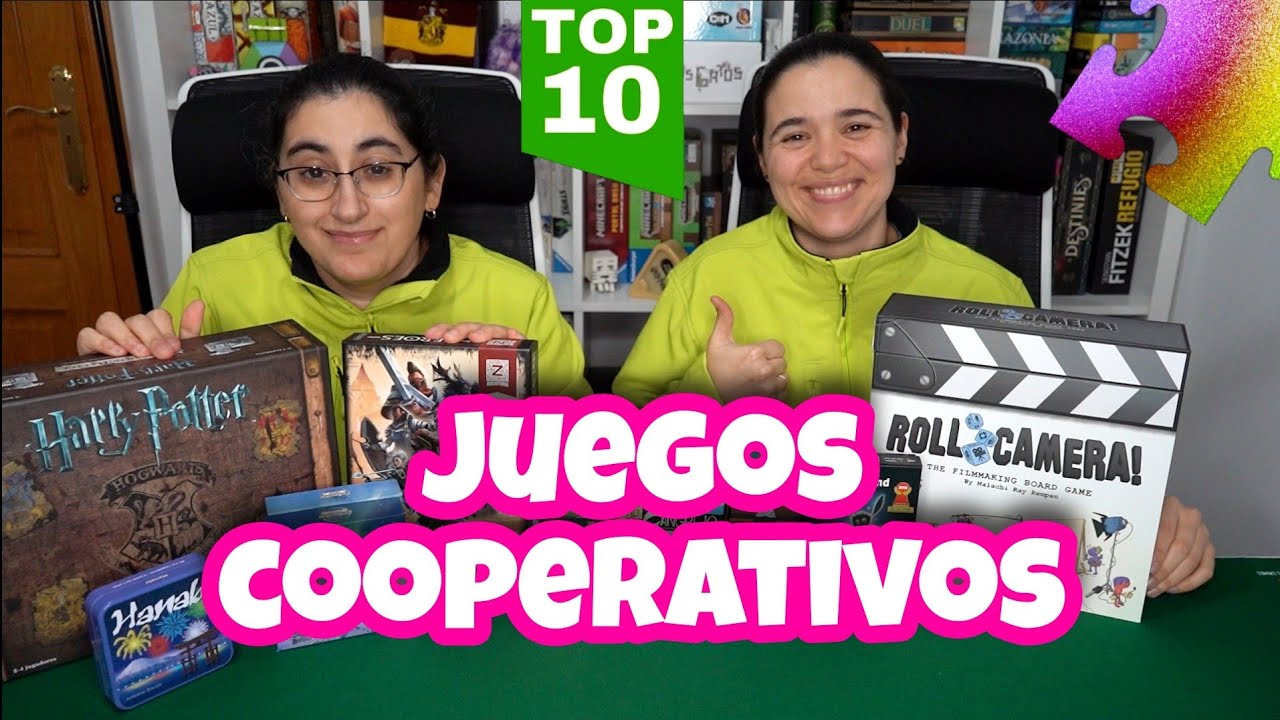 Juegos cooperativos. Top 10. 🤝🎲♟️