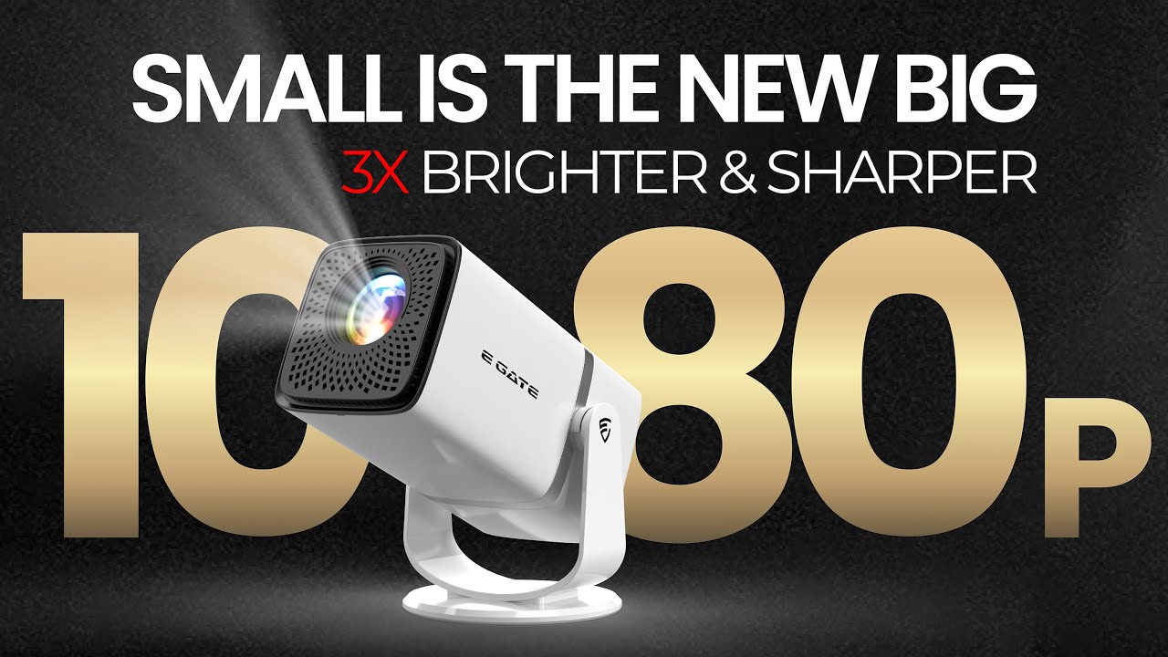 Egate Atom 3X: Home Theater on a Budget? The Best Projector Under ₹10,000