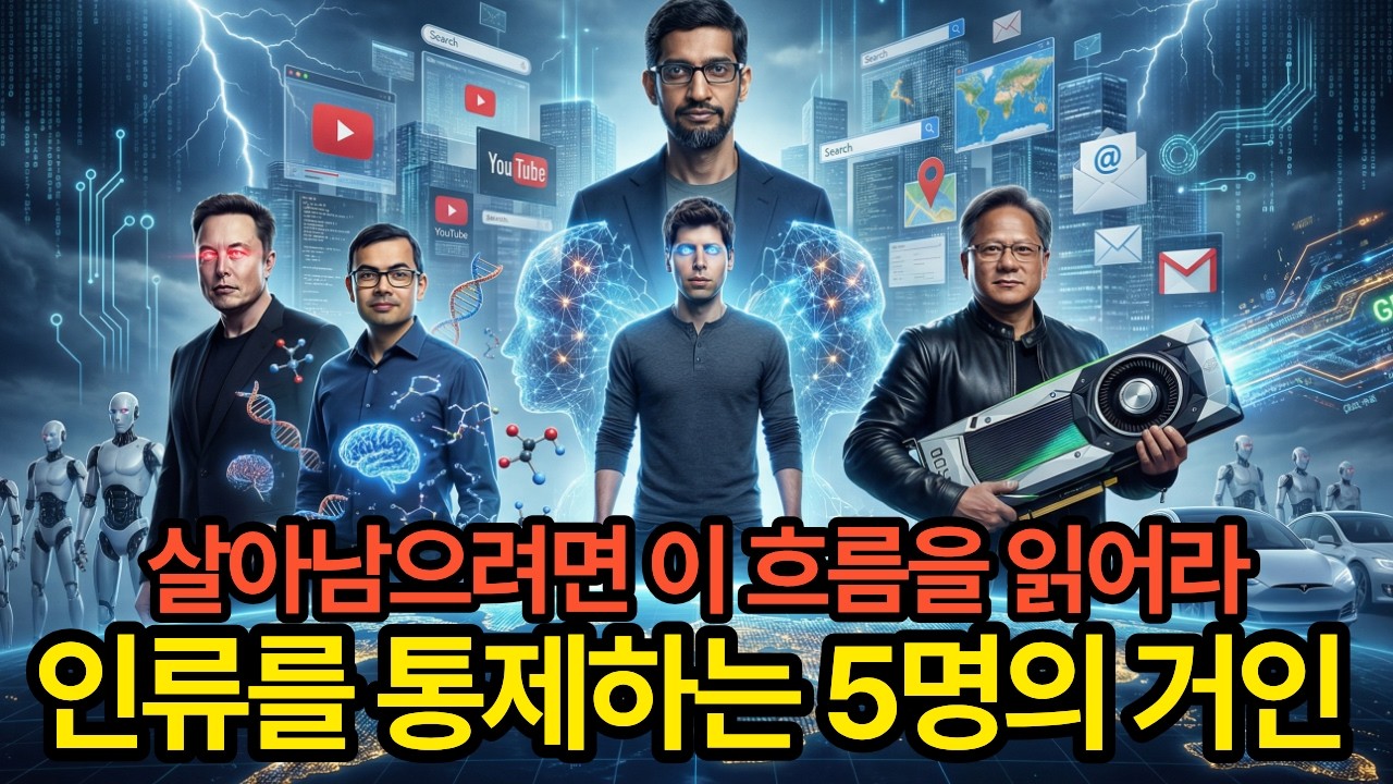 지구의 운영체제를 새로 쓰는 5명의 미친 천재들, 국가보다 강력한 5개의 권력