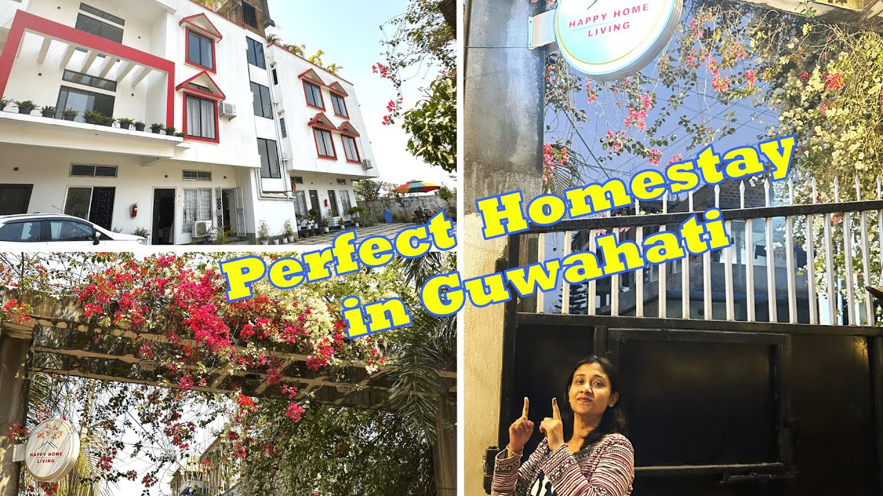 Happy Home Living | Homestay in Guwahati | Airbnb experience | Assam | Cheap Homestay Room Tour |