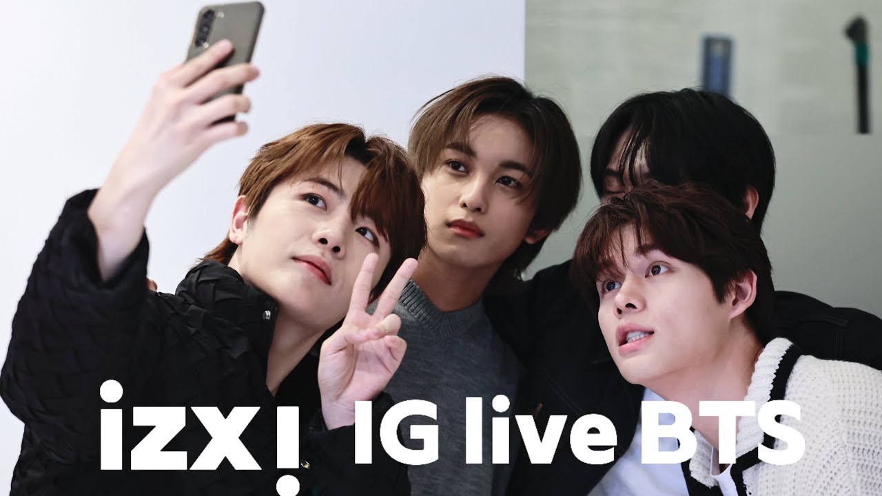 241017 izx! IG LIVE BTS