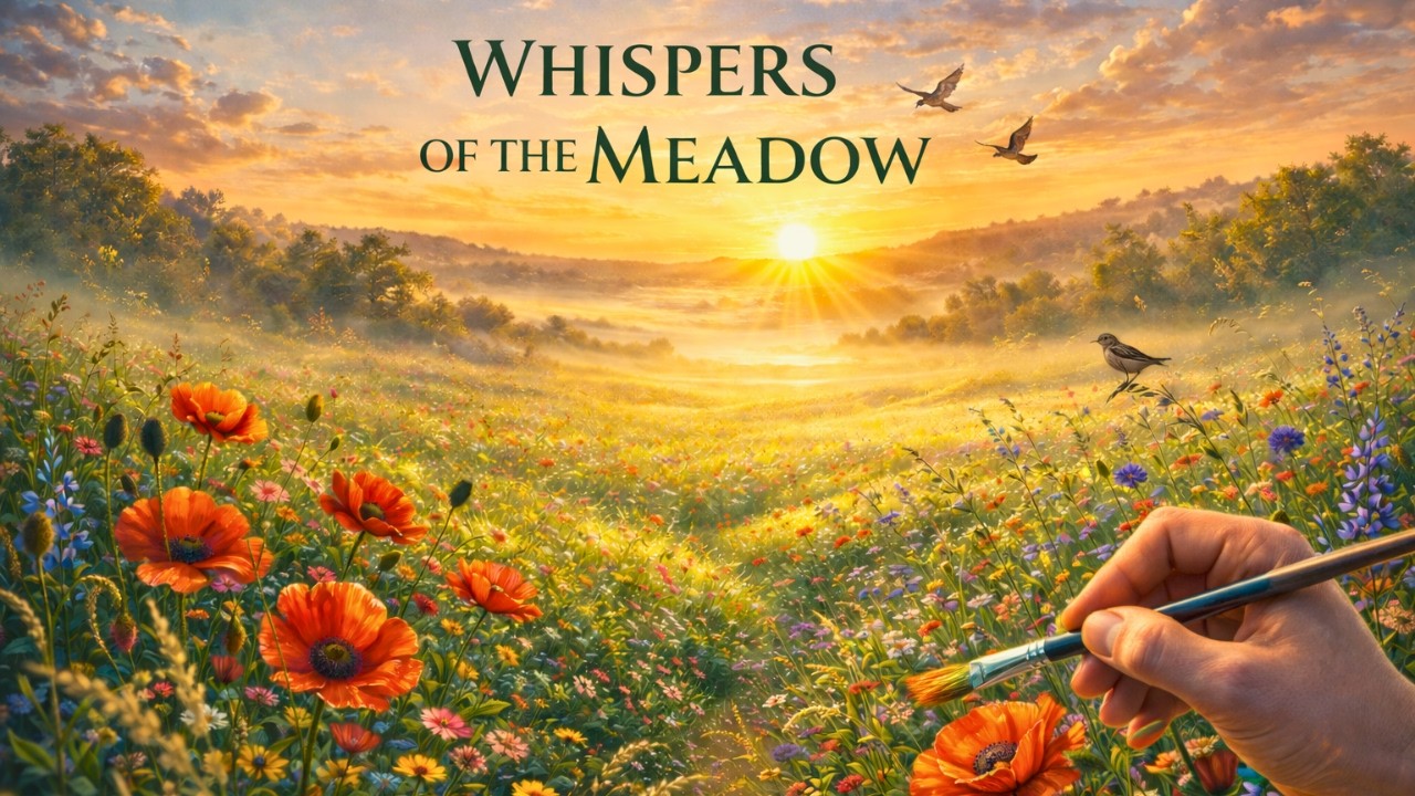 Whispers of the Meadow – The Full Painting | Front and Back Together