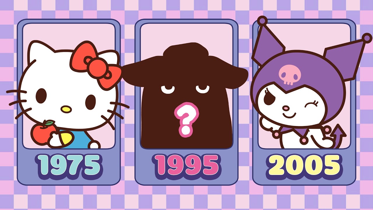 Evolution of Hello Kitty and Friends Plus Secret Sanrio Characters クロミ マイメロディ ハローキティ