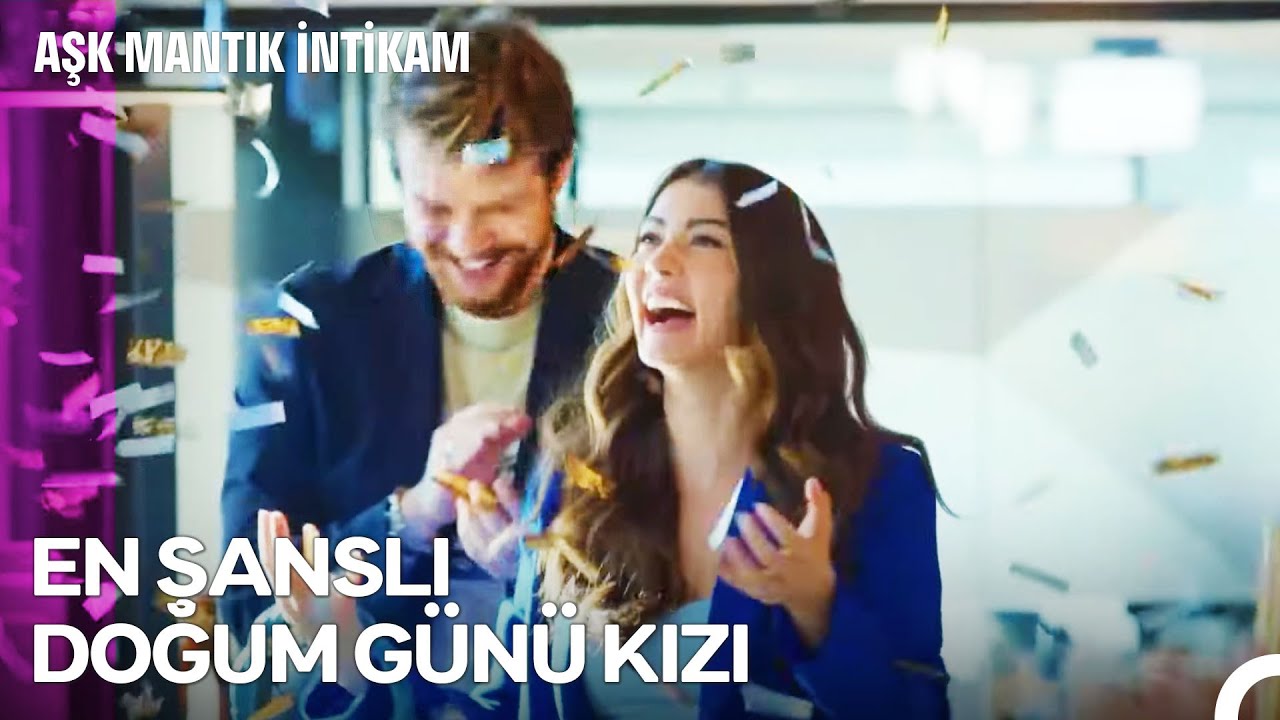 Esra'ya Ofis Arkadaşlarından Doğum Günü Sürprizi - Aşk Mantık İntikam