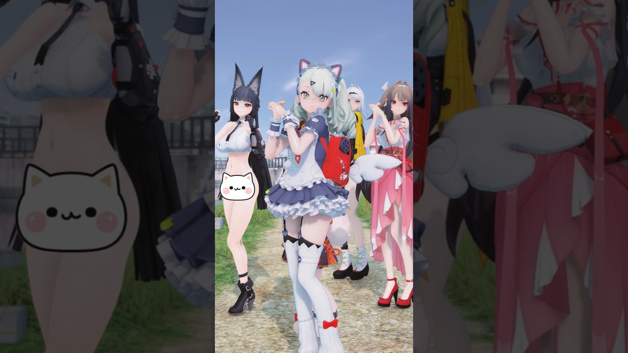 [Zenless Zone Zero] Sunna, Yixuan, Zhao, Ye Shunguang, Miyabi - ワタシノテンシ (My Angel) [MMD]