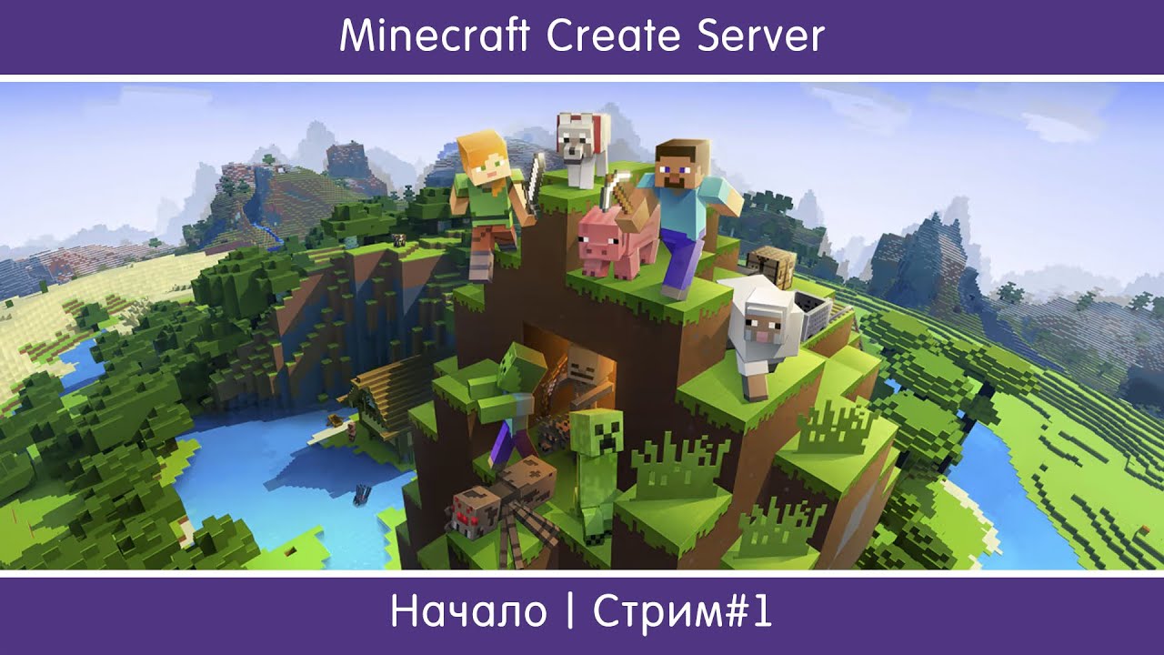 Начало | Minecraft Server Create #1