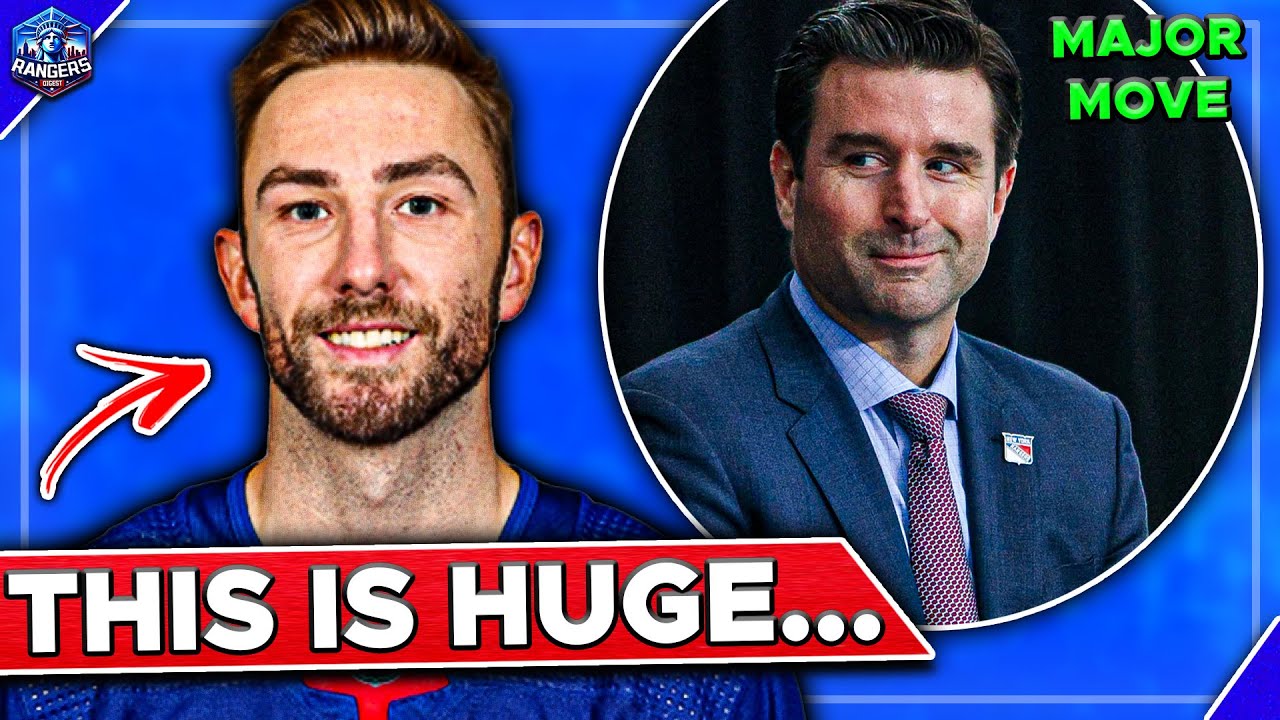 BREAKING: Rangers make SURPRISING Move... Goodrow GONE | NYR News