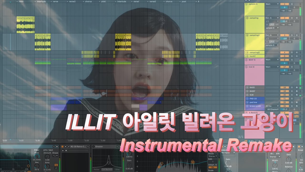 ILLIT 아일릿 - 빌려온 고양이 (Instrumental Remake)
