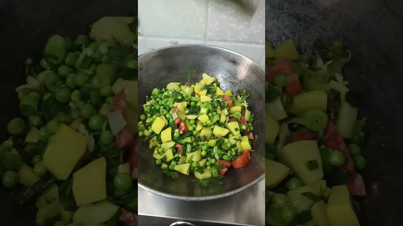  Hara Kanda or Matar Aalu ki Recipe?