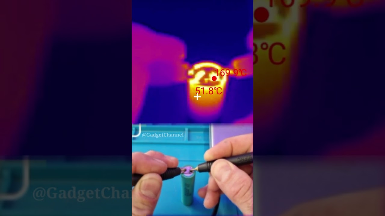 Soldering Iron vs LiIon Battery Spot Welder