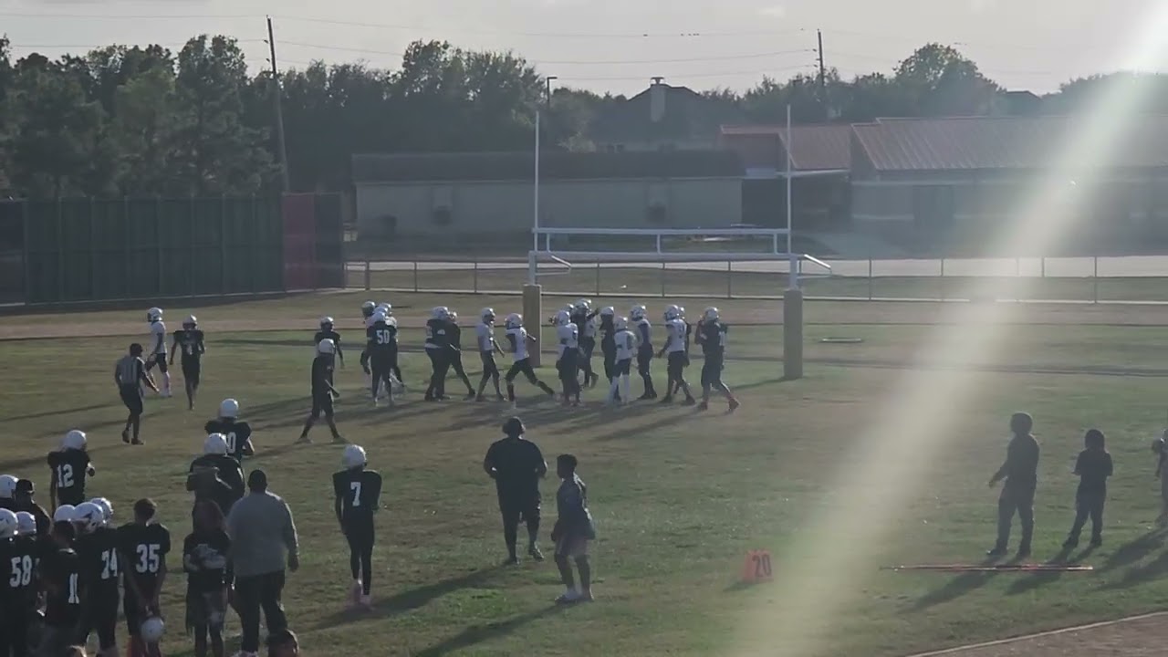 Iowa Colony Junior High 8th Grade Football  vs. Nolan Ryan J.H. 10/29/2024