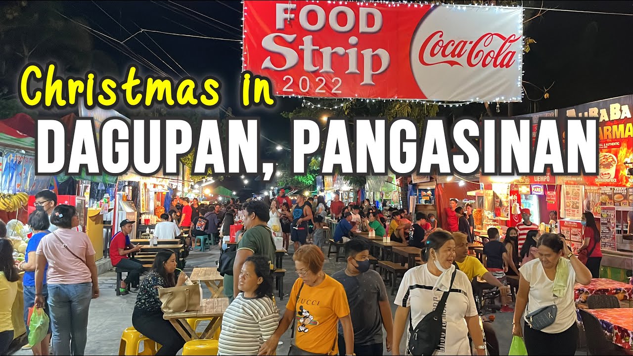 Dagupan City Pangasinan CHRISTMAS TOUR | Night Walk at Sreet Food Bazaar, Night Market & Fish Market