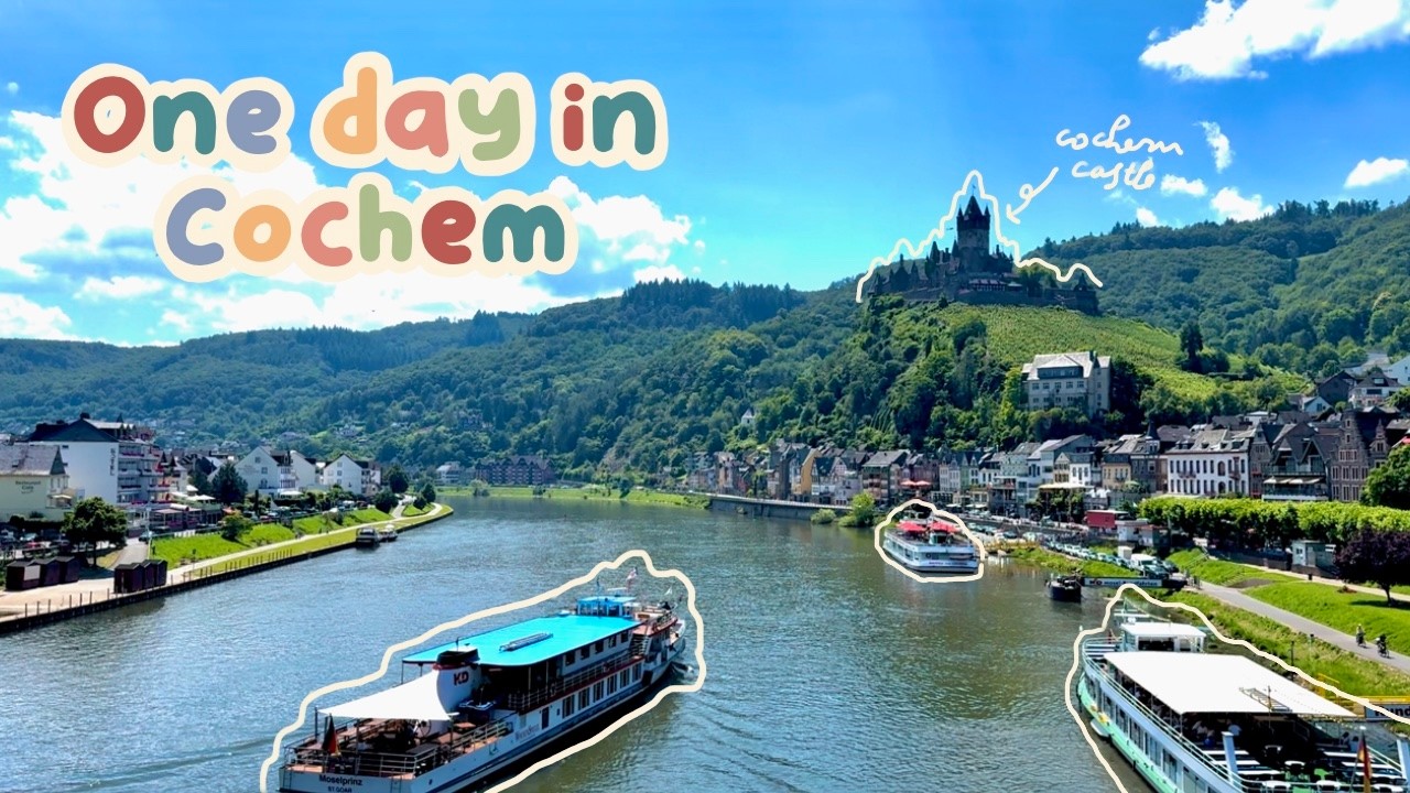 one day in Cochem ʕ•́ᴥ•̀ʔっ