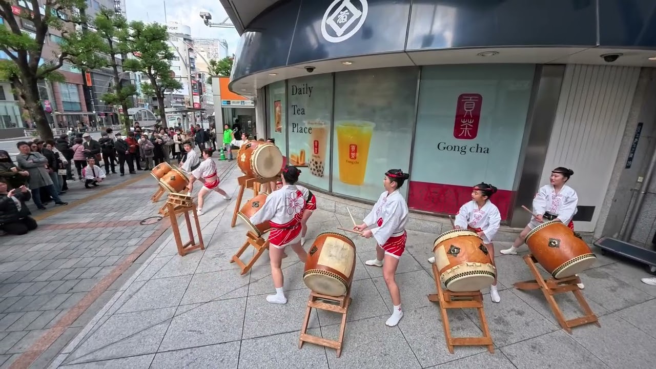 湯島天神梅まつり神輿渡御　白梅太鼓　2026年2月22日　東京都台東区