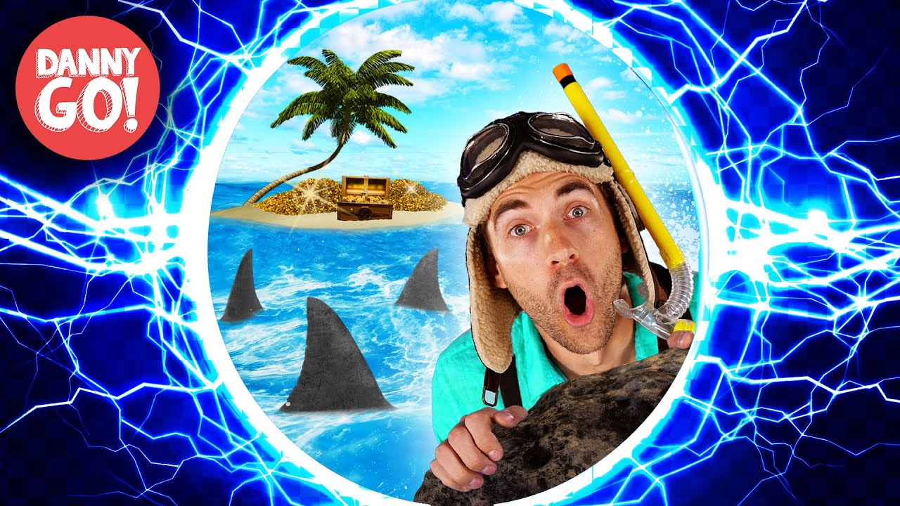 Sharks in the Water! 🦈 | Floor is Lava Game ⚡️HYPERSPEED REMIX⚡️/// Danny Go! Songs for Kids