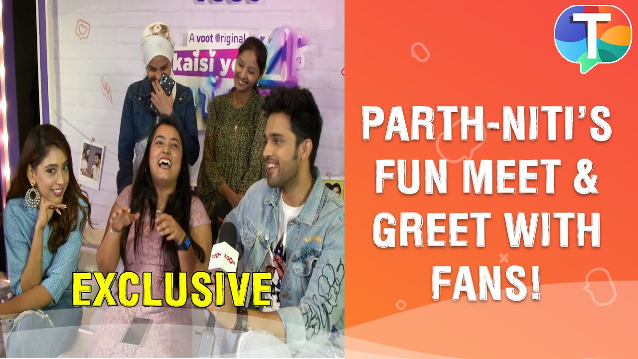 Parth Samthaan and Niti Taylor’s FUN meet and greet session with their fans | Exclusive
