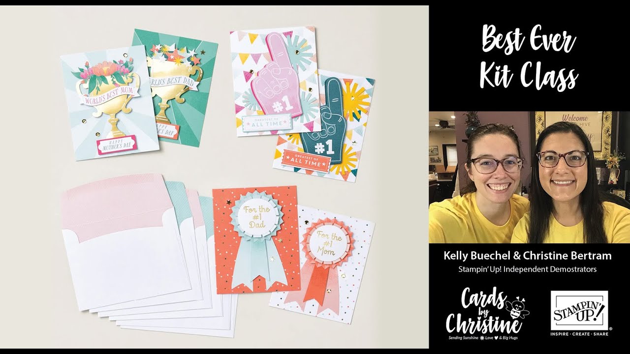 February Kit Class Featuring Best Ever with Kelly from Cards by Christine