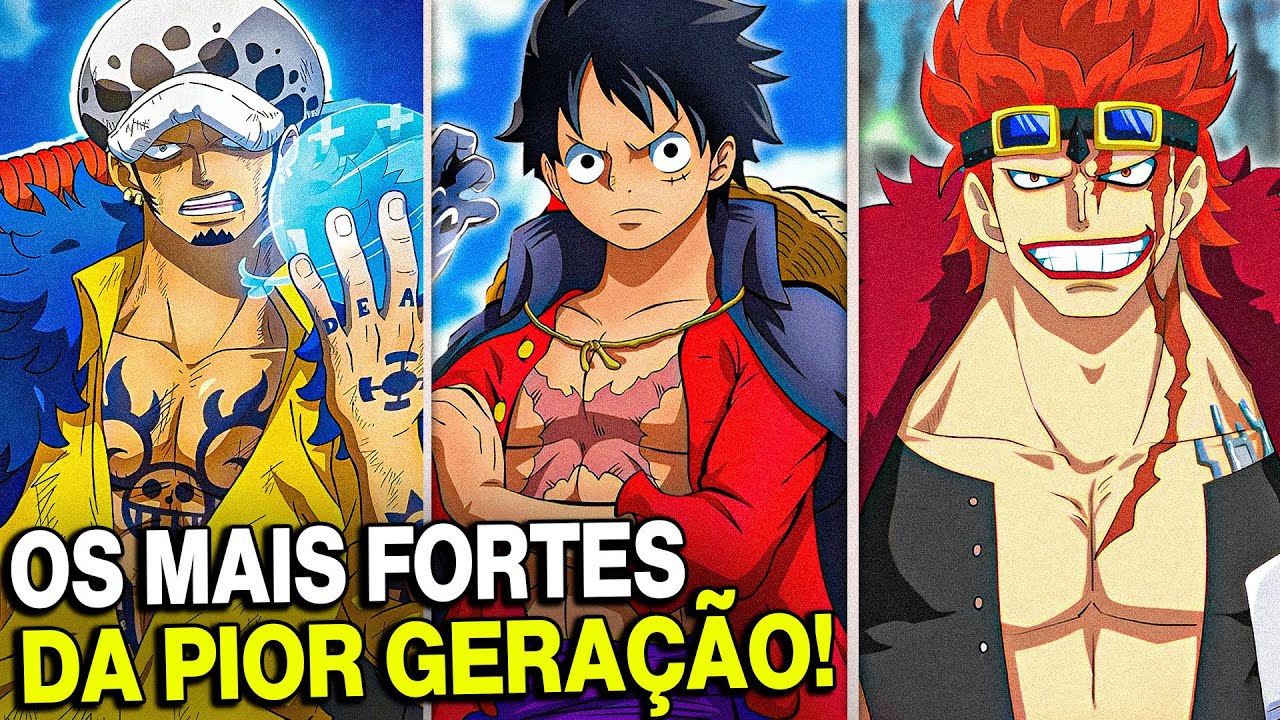 Os 12 Personagens Mais PODEROSOS da PIOR GERAÇÃO de One Piece!