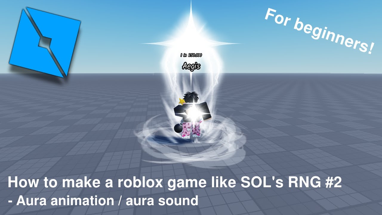 How to make a game like SOL's RNG FOR BEGINNERS #2