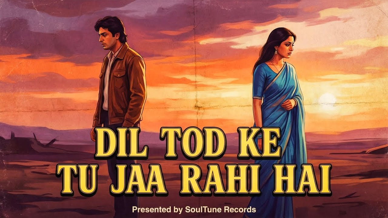 Dil Tod Ke Tu Jaa Rahi Hai | 80s Sad Romantic Song | SoulTune Records