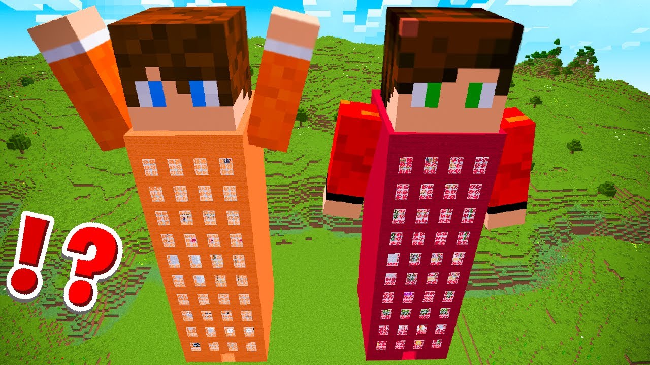 ZOSTALIŚMY DRAPACZAMI CHMUR z SmileSlow w Minecraft!