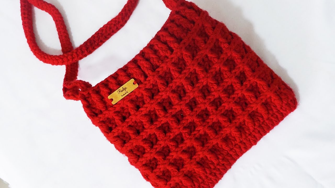 🌈Bolso Cartera #3 (PARA EL DIARIO) Tejido a Crochet😍