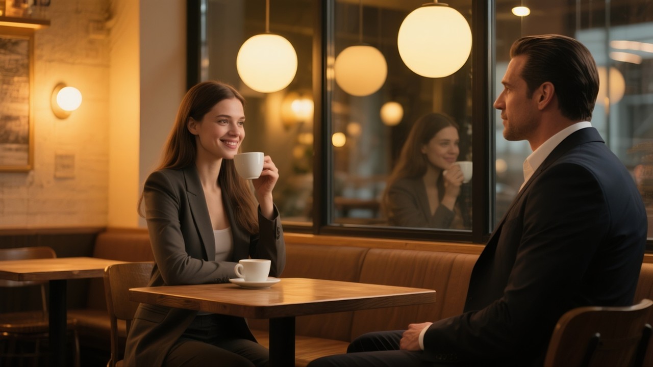 She Practiced Her Smile — The Mafia Boss at the Next Table Hired Her