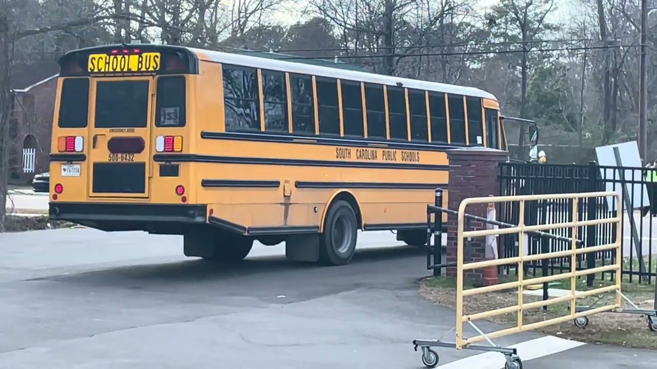 SHS buses leaving HS 
