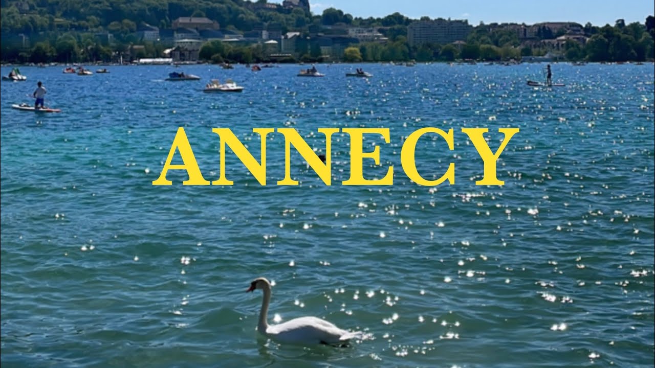 혼자 안시 여행 (안시 호수 수영) [VLOG IN ANNECY]