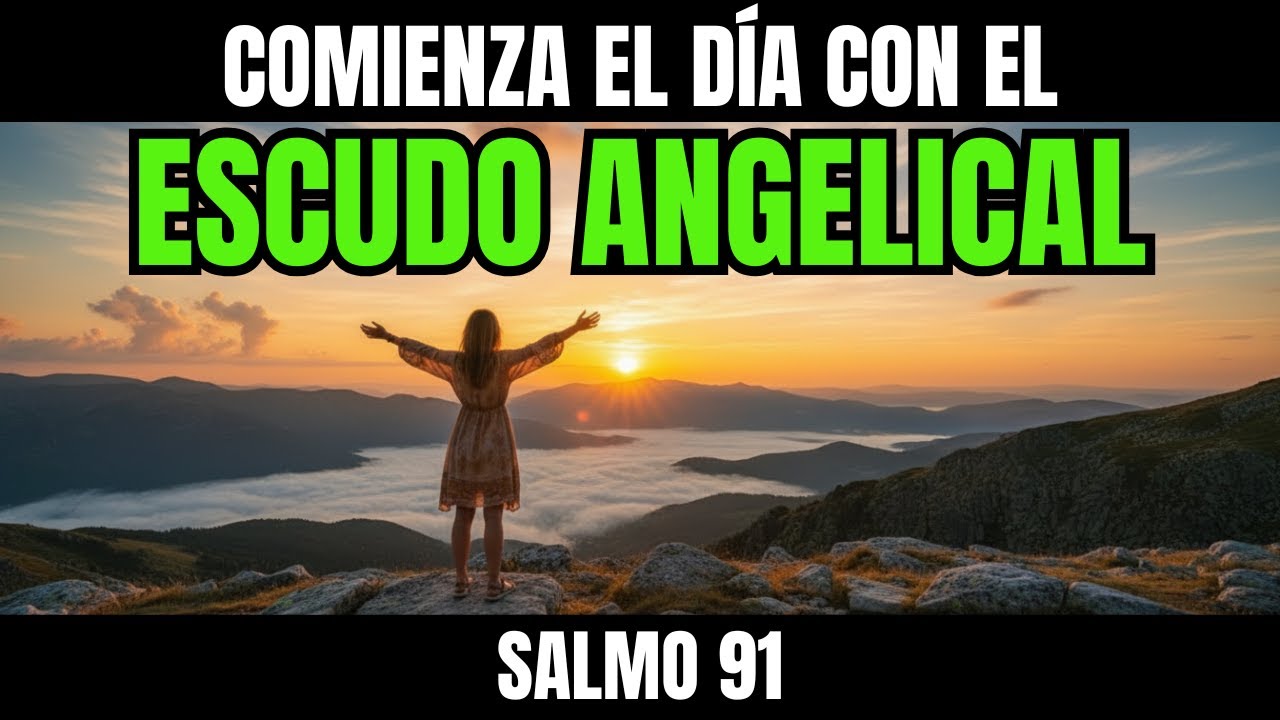 ORACIÓN DE LA MAÑANA SALMO 91 ESCUDO ANGELICAL PROTECCIÓN CELESTIAL RODEA TU VIDA Y FAMILIA