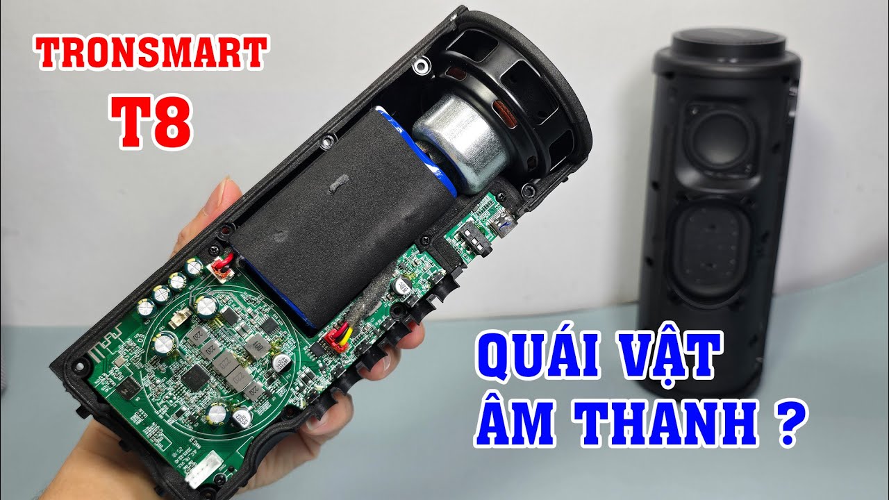 Tronsmart T8 - Quái vật âm thanh trong hình hài nhỏ bé. Loa nhỏ mà quẩy to, bass đập cực phê!
