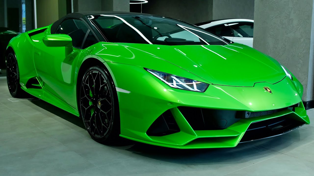 Lamborghini Huracan 2021 года - Детали экстерьера и интерьера (это зверь)