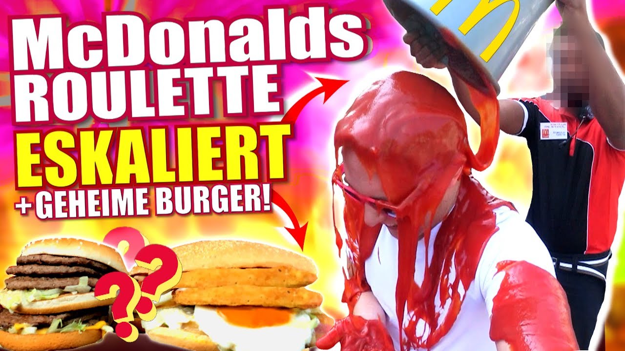 McDonald's PRANK FAIL - EMPLOYEE ESCALATES & SECRET BURGERS - McDonald's Roulette