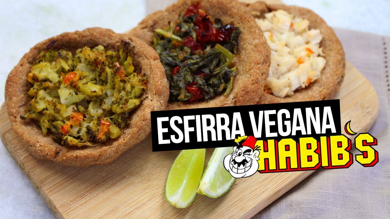 ESFIRRA VEGANA no estilo Habib's | Mi Alves